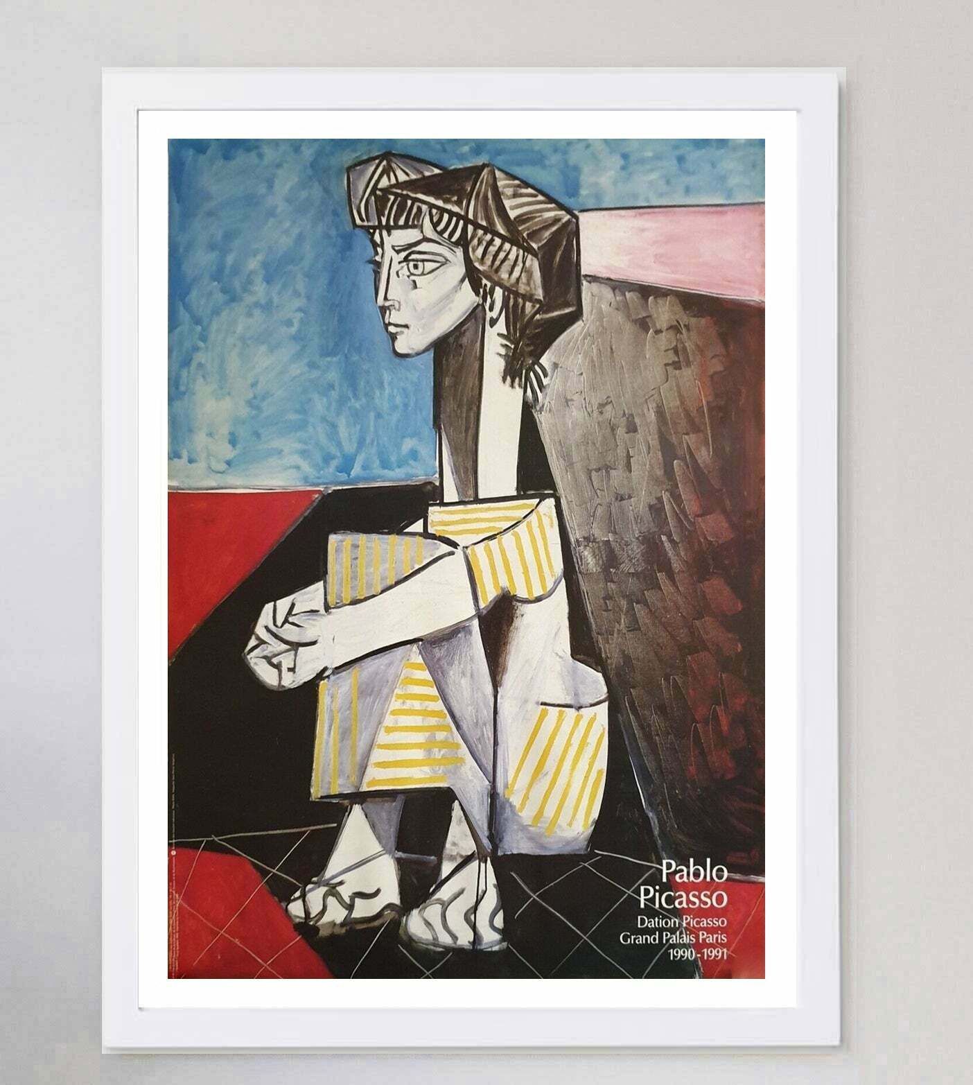 Pablo Picasso   Grand Palais Original Vintage Poster photo for sale