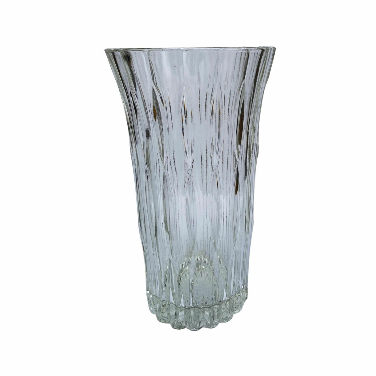 Glass Vase By Jiří řepásek, Poděbrady Czechoslovakia, 1960s photo for sale
