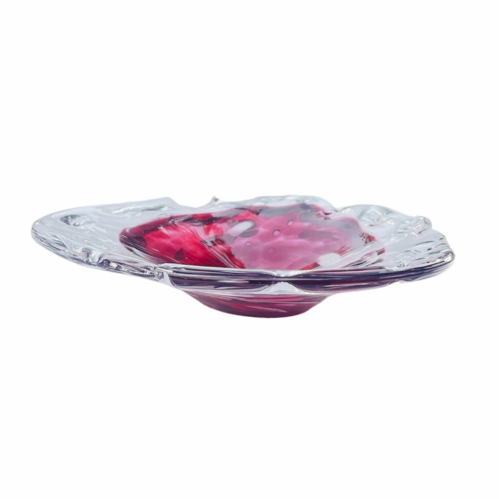 Organic Glass Ashtray, Murano, Italy, 1970s photo Home Decor