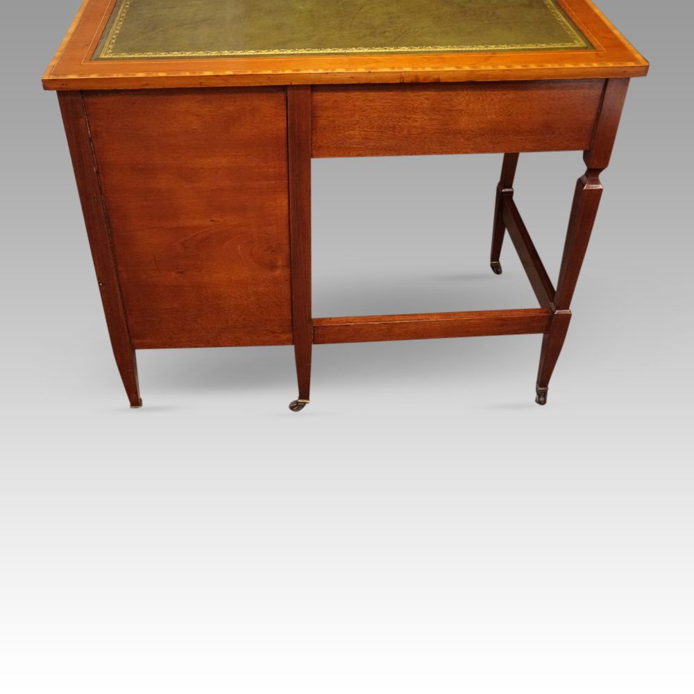 Edwardian Inlaid Mahogany Desk photo buy