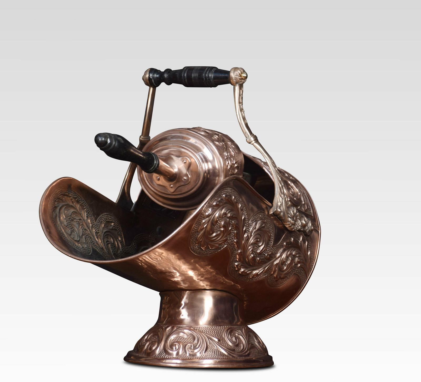 Copper Coal Scuttle photo furniture