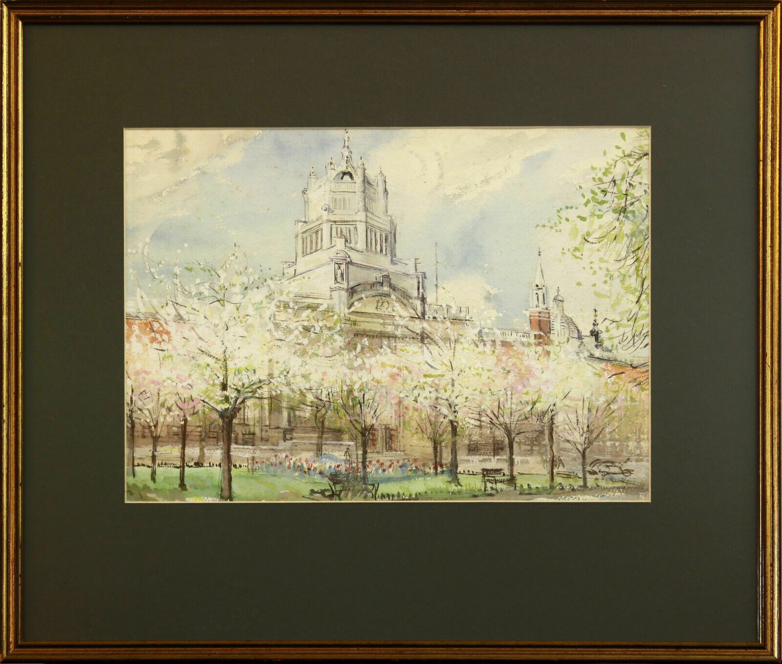 Watercolour By Lily Allsop. The Victoria And Albert Museum