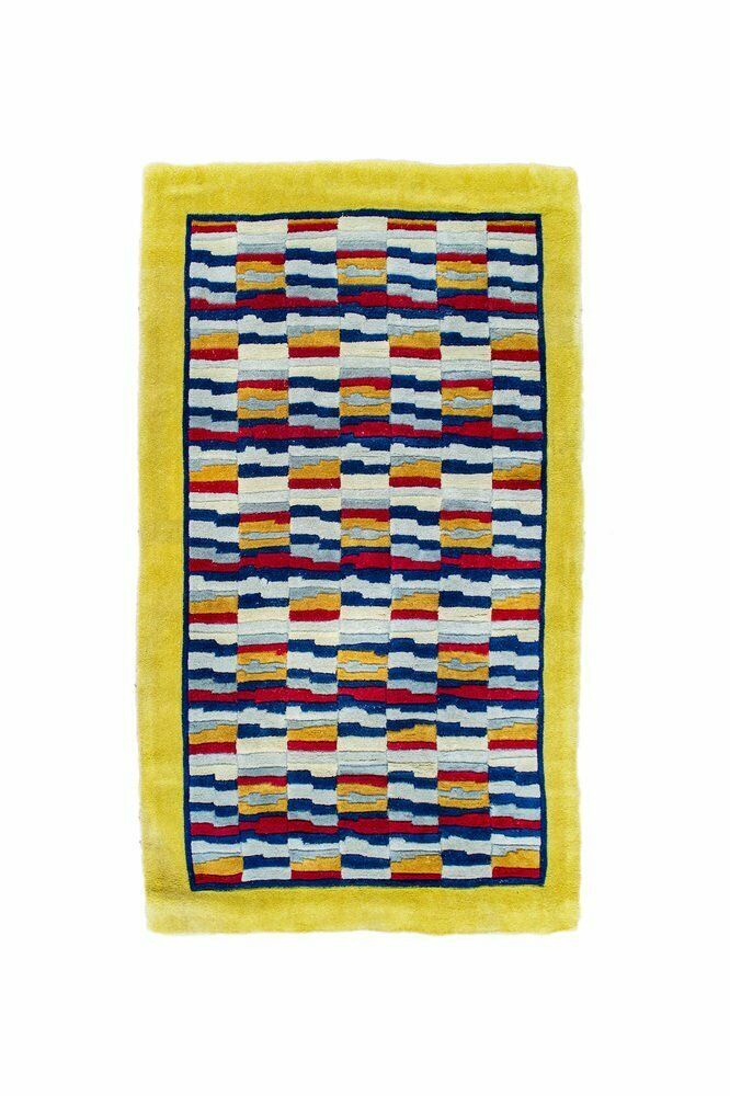 Handgetuft Geometrisch Vloerkleed, Jaren 1970