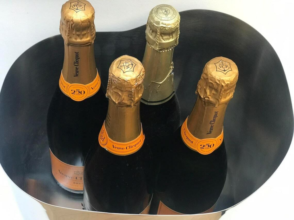 Champagne Ijsemmer Groot 4 Flessen Perrier Jouet Large Double Magnum Ovale Ijskoeler Bar Decoratie Cadeau Tuinfeest photo furniture