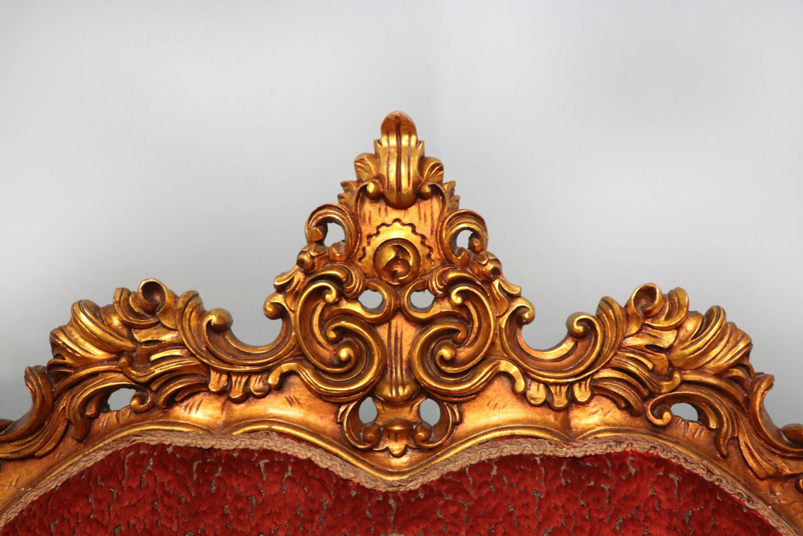 A Lovely French Giltwood Framed Sofa In The Louis XVI Style. photo for sale
