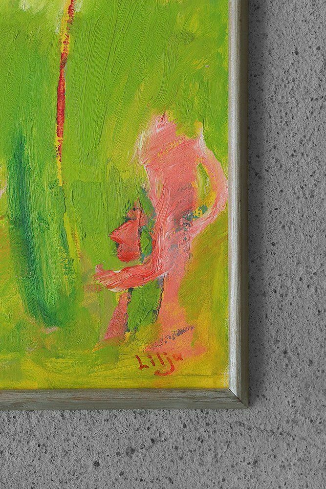 Lennart Lilja, 1950s, Oil On Canvas, Framed photo Art