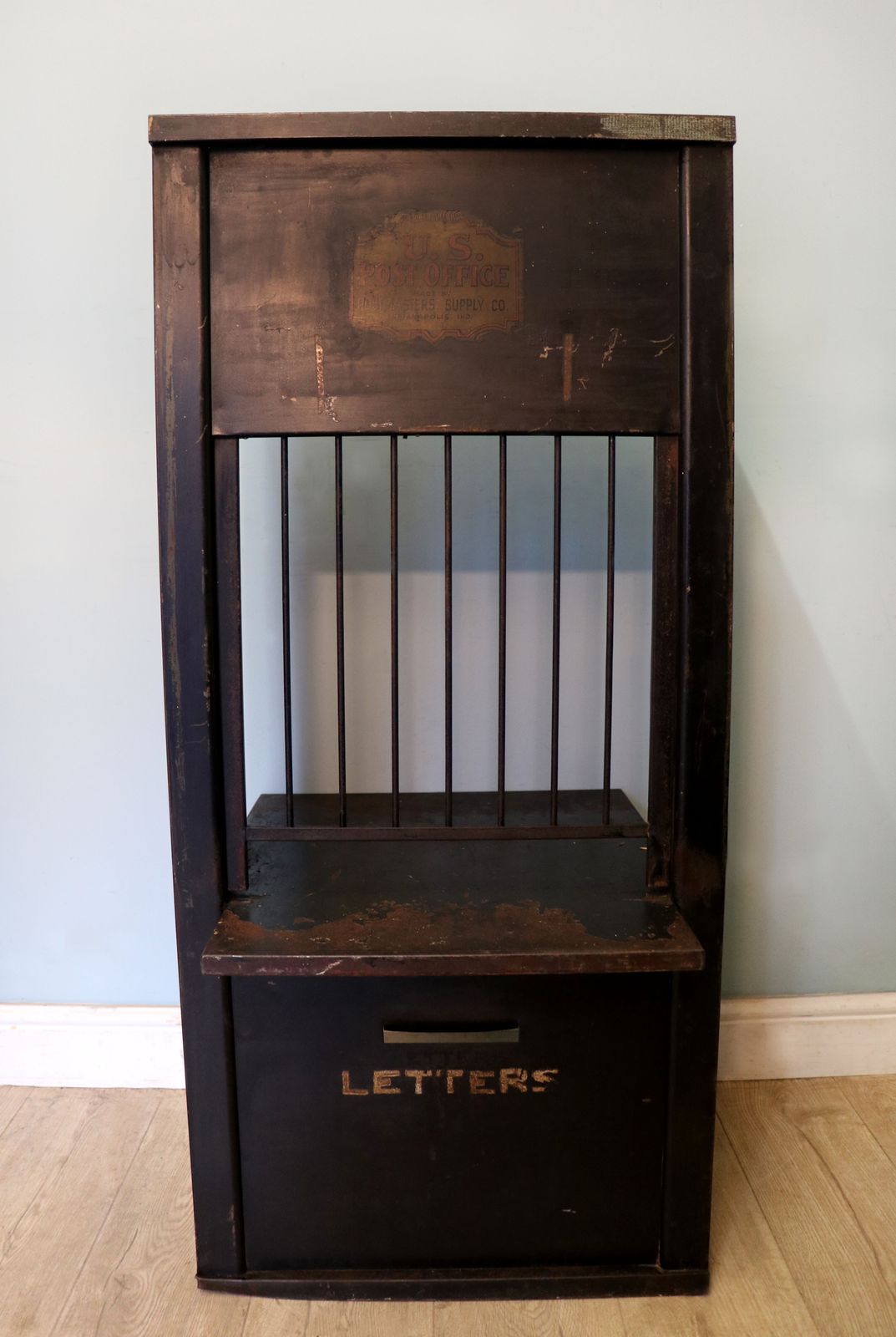 A Lovely United States Post Office Counter Window. photo furniture
