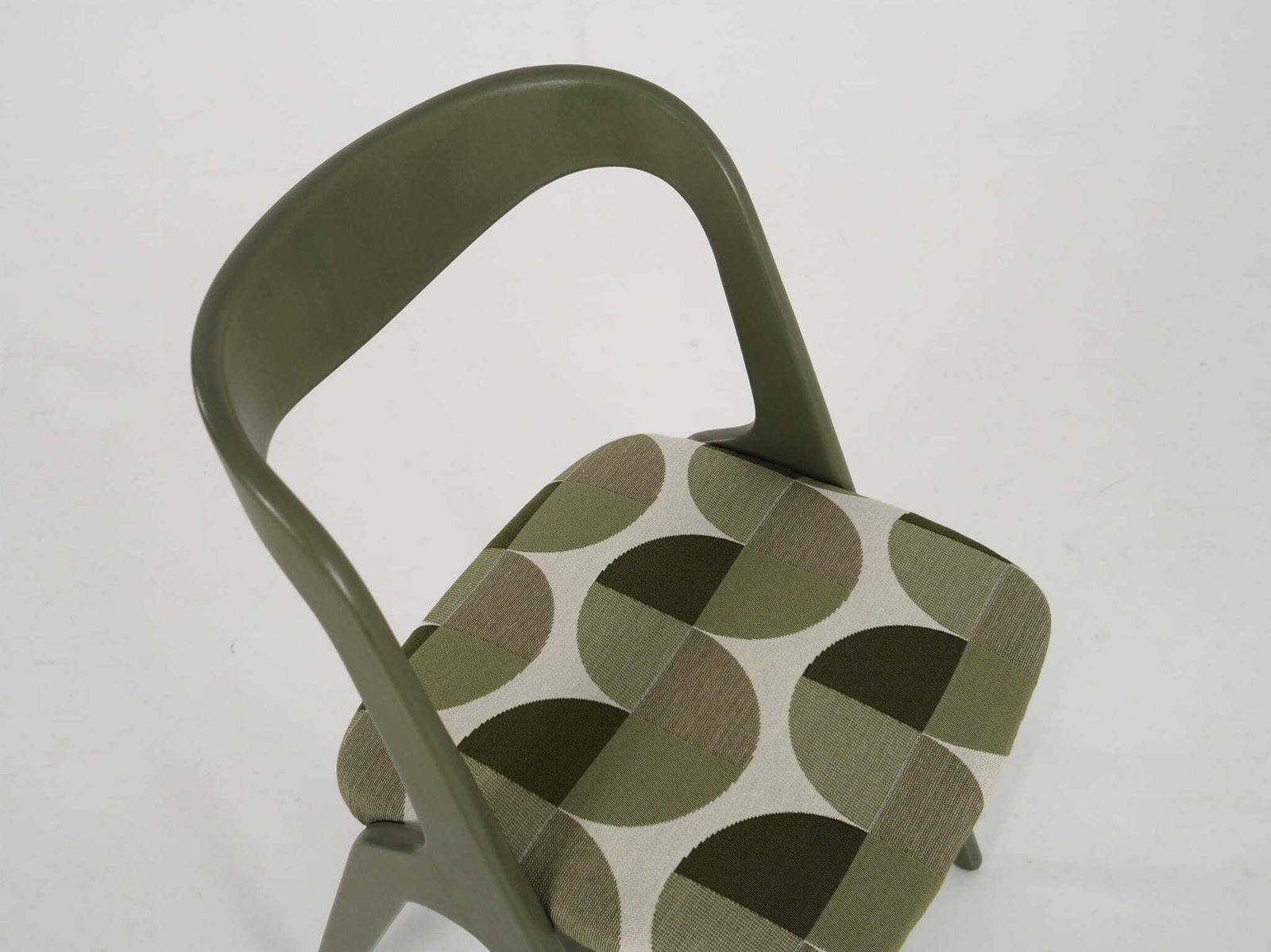 Green Chair, Danish Design, 1970s, Production: Denmark photo vintage