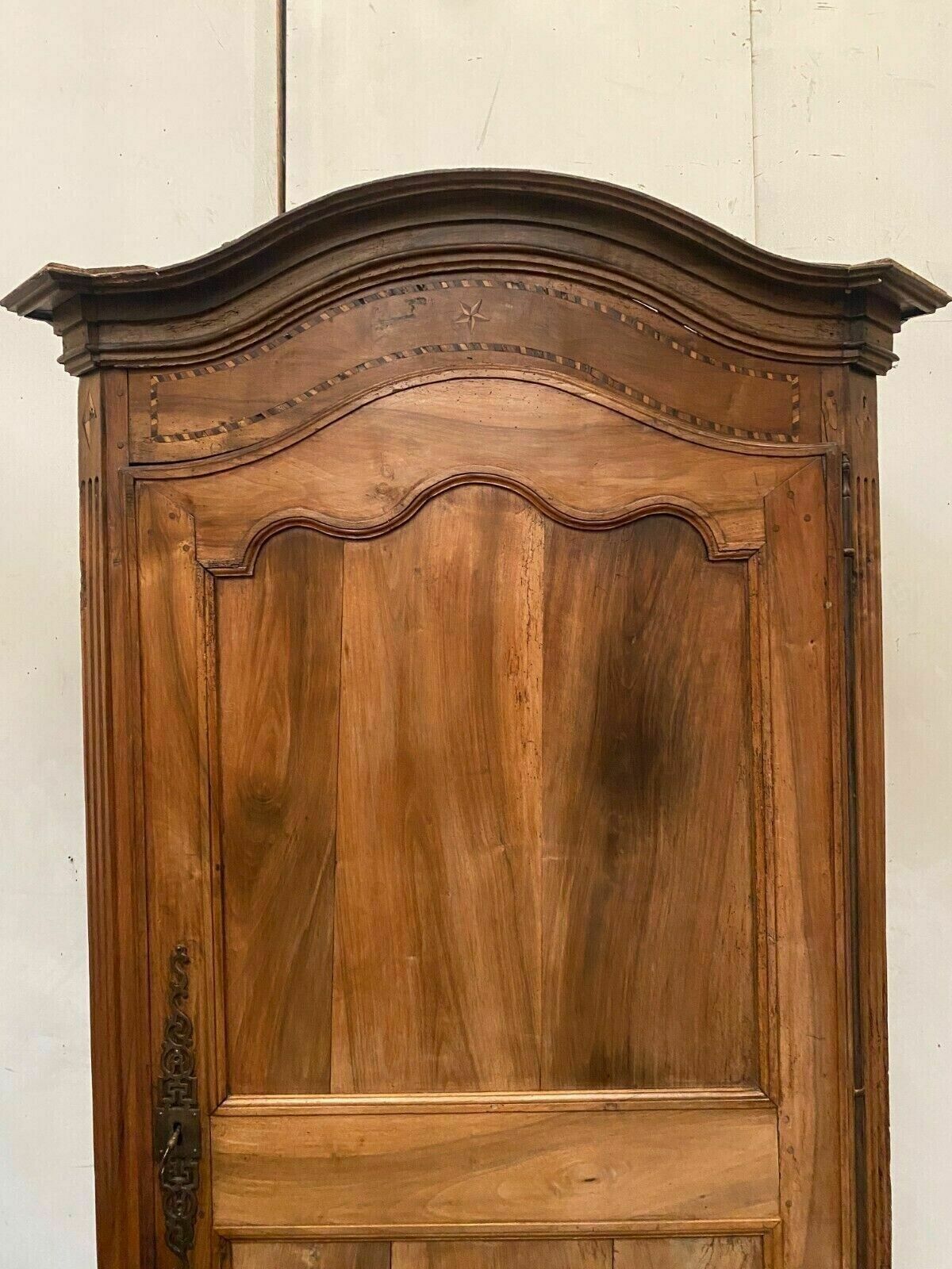 Furniture Louis XV Style Gendarme Hat Bonnet In 19th Century Cherry Wood photo