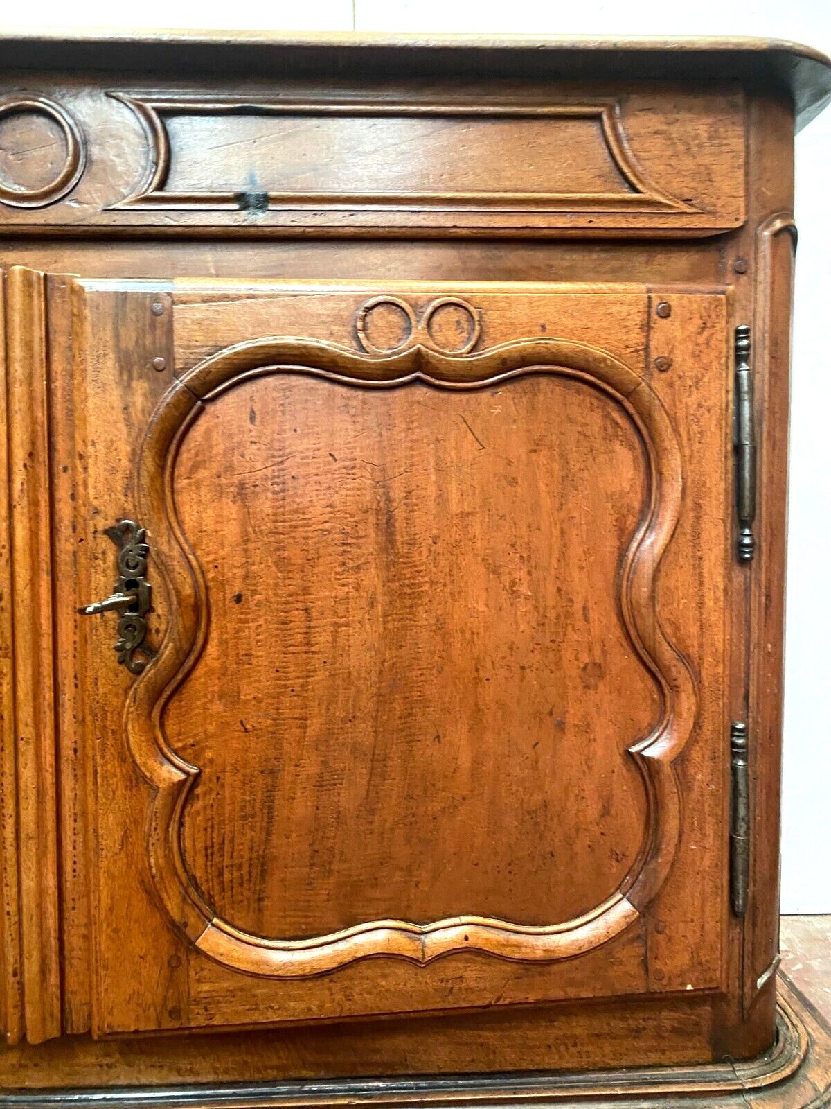 Louis XV Style Bonnetière In 19th Century Cherry Wood photo vinterior