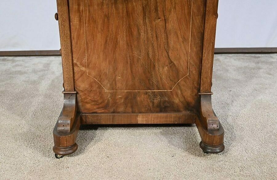 Furniture Victorian Davenport Walnut Desk, England – 19th Century photo