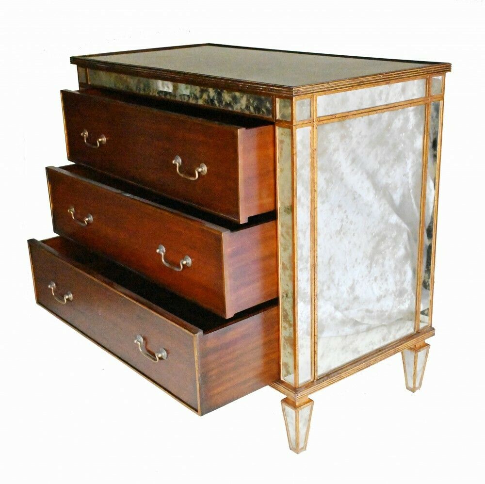 Art Deco Commode Mirrored Chest Of Drawers photo 1150.0