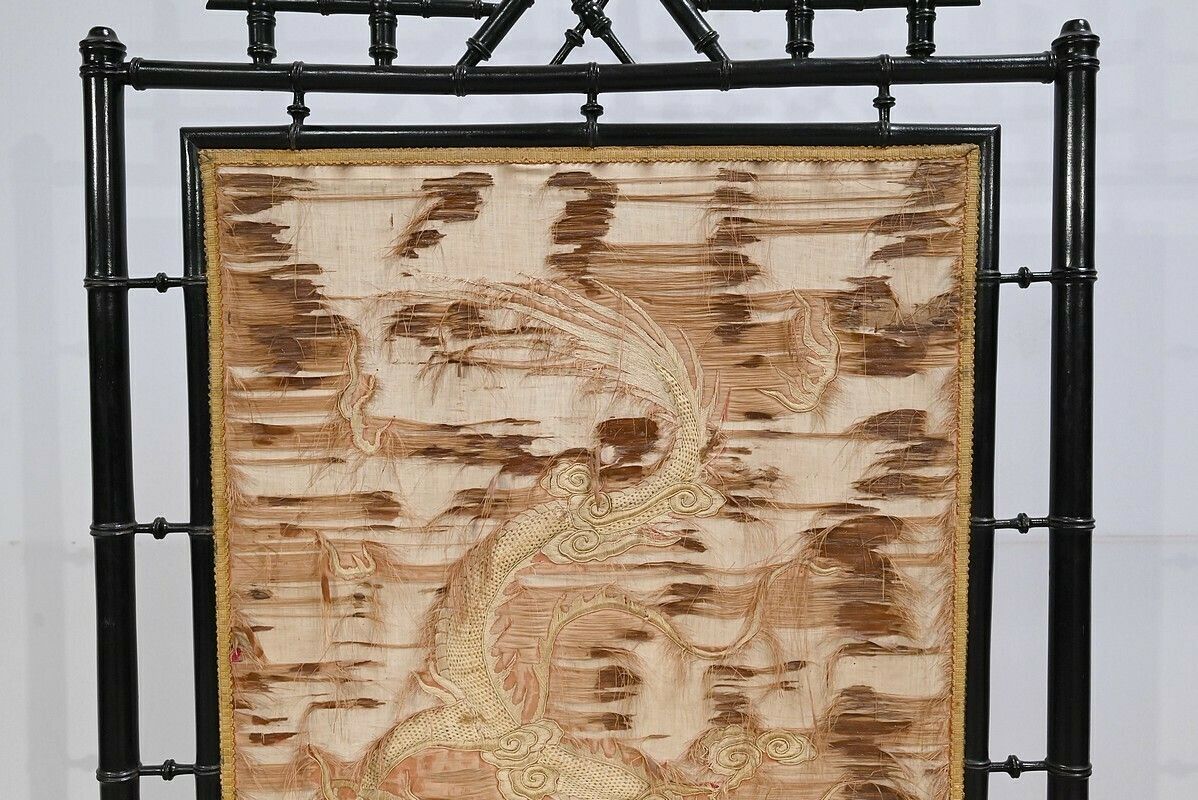 Bamboo Spirit Fireplace Screen – 1920 photo buy