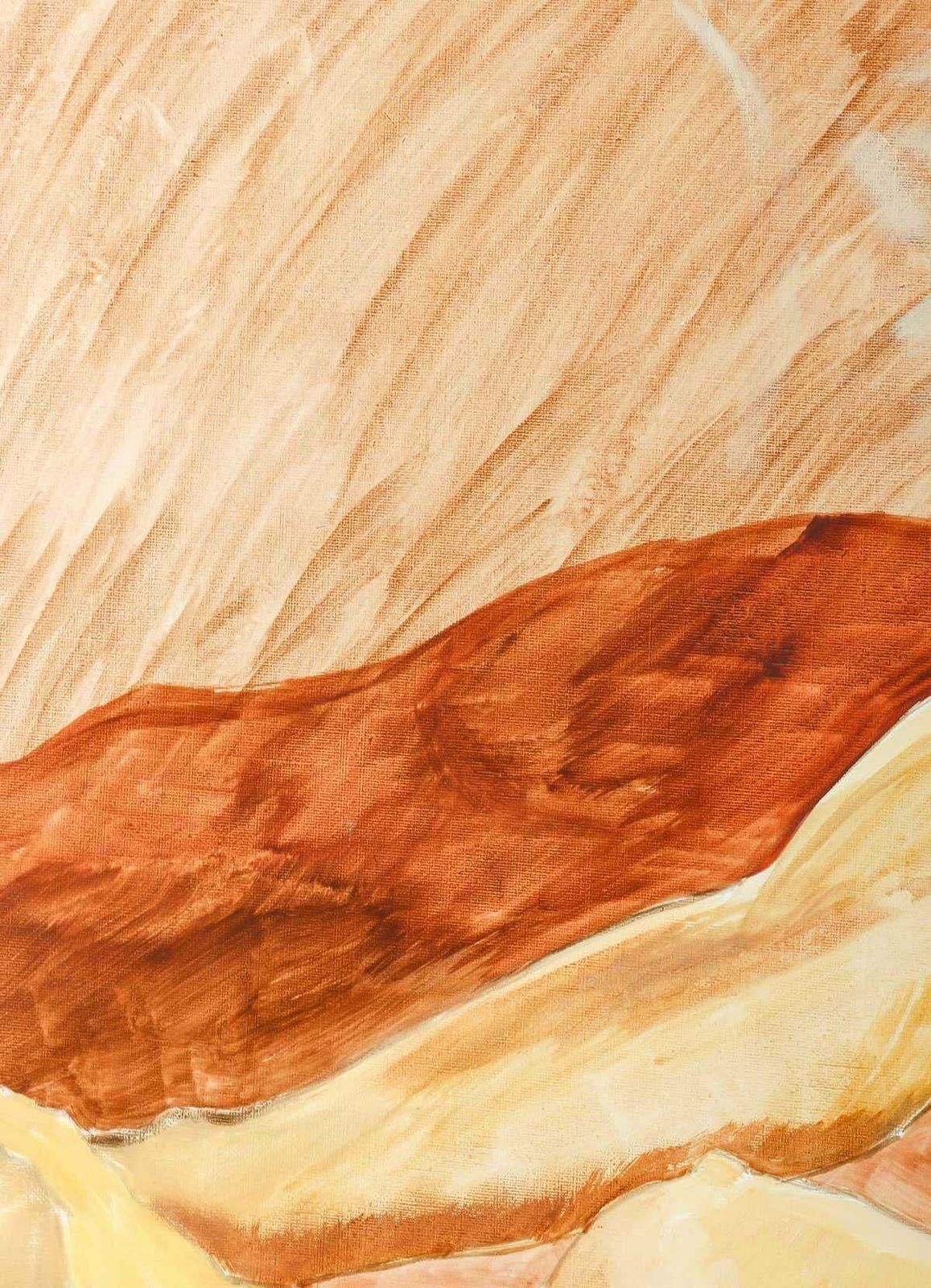 Painting, Oil On Canvas By Artist Evelyne Luez, Xxth Century. photo buy