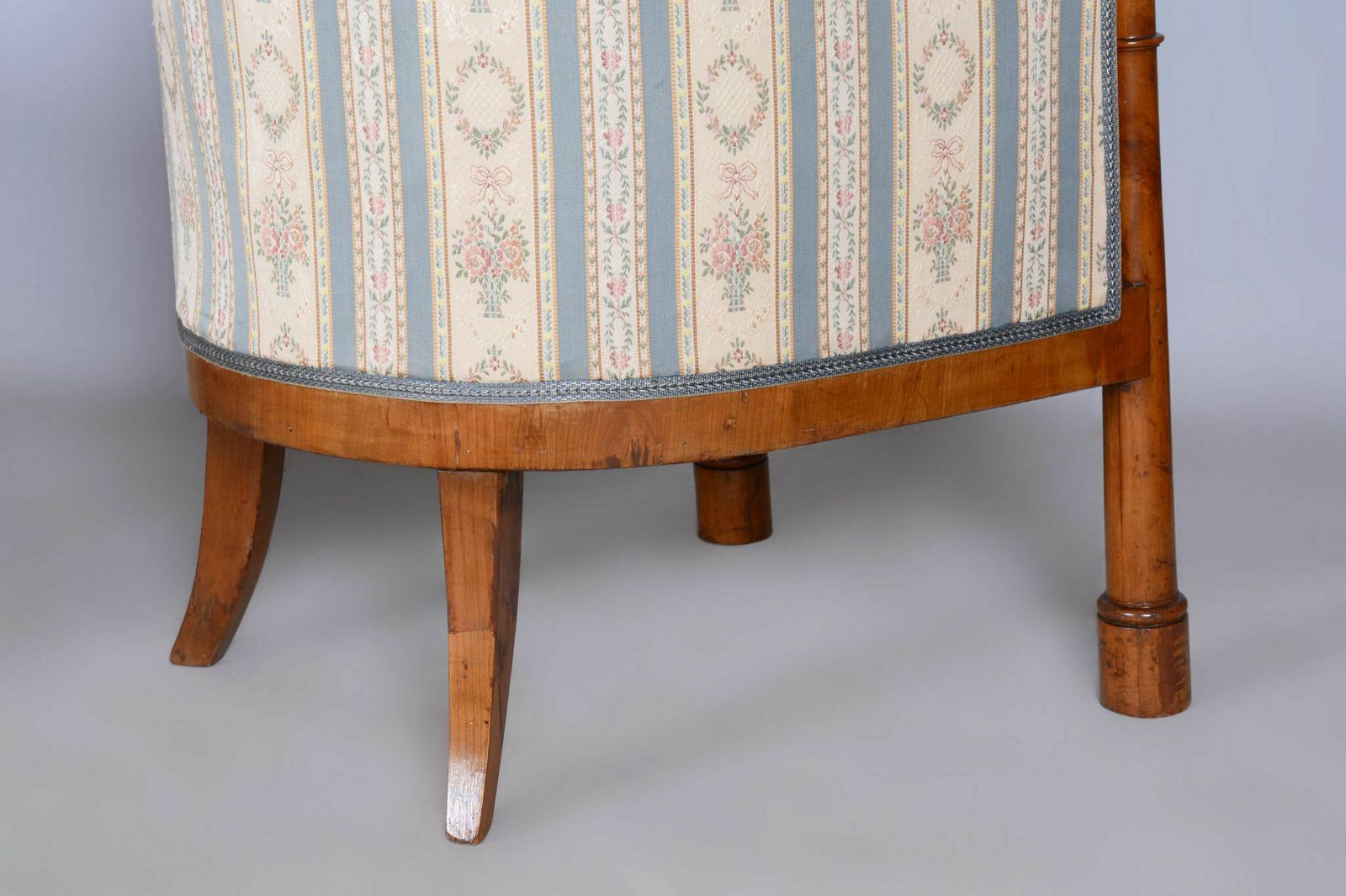 Restored Biedermeier Birch Seating Set, Revived Polish, Vienna, Austria, 1830s photo furniture