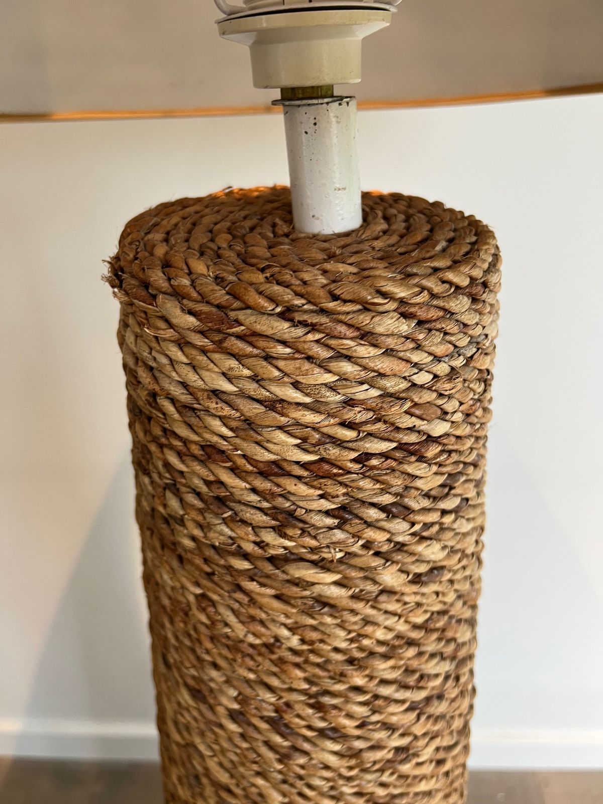 Rope Floor Lamp In The Taste Of Audoux Minet photo vinterior
