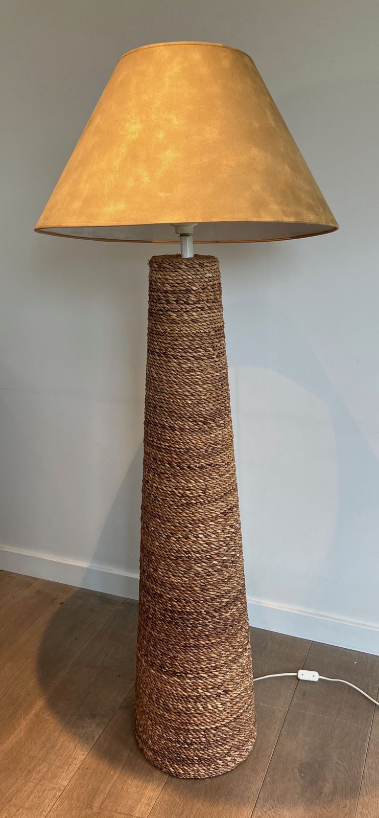 photo for sale Rope Floor Lamp In The Taste Of Audoux Minet