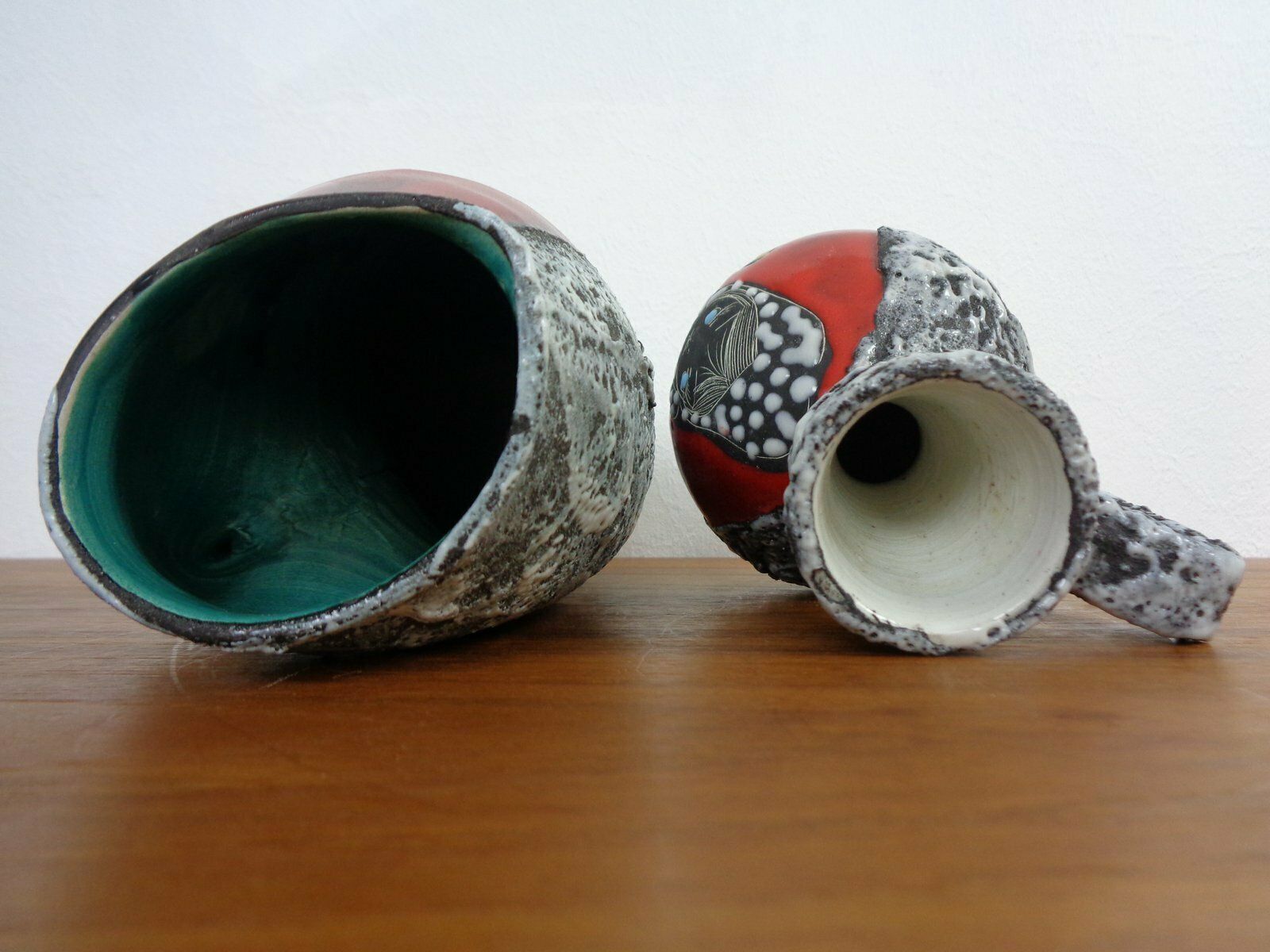 photo for sale San Marino Ceramic Vases And Ashtrays, 1960s, Set Of 4