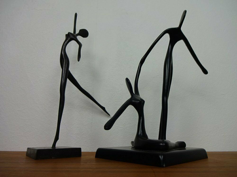 Metal Dancer By Bodrul Khalique For Ikea, 1980s, Set Of 2 photo 172.0