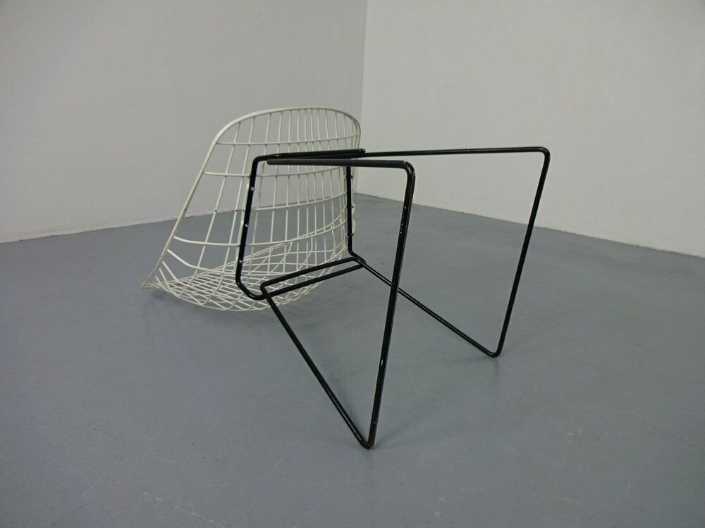 photo furniture Wire Side Chair By Cees Braakman For Pastoe, 1950s