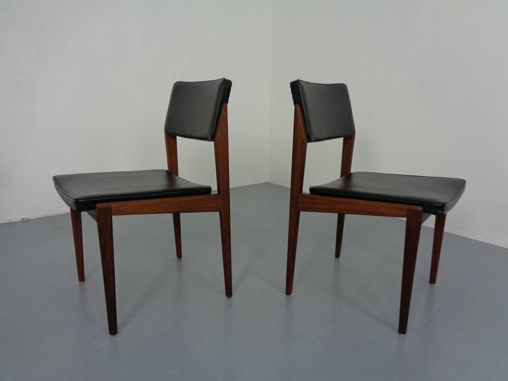Teak Dining Chairs Model 641p By Rudolf Glatzel For Thonet, 1960s, Set Of 2 photo Furniture
