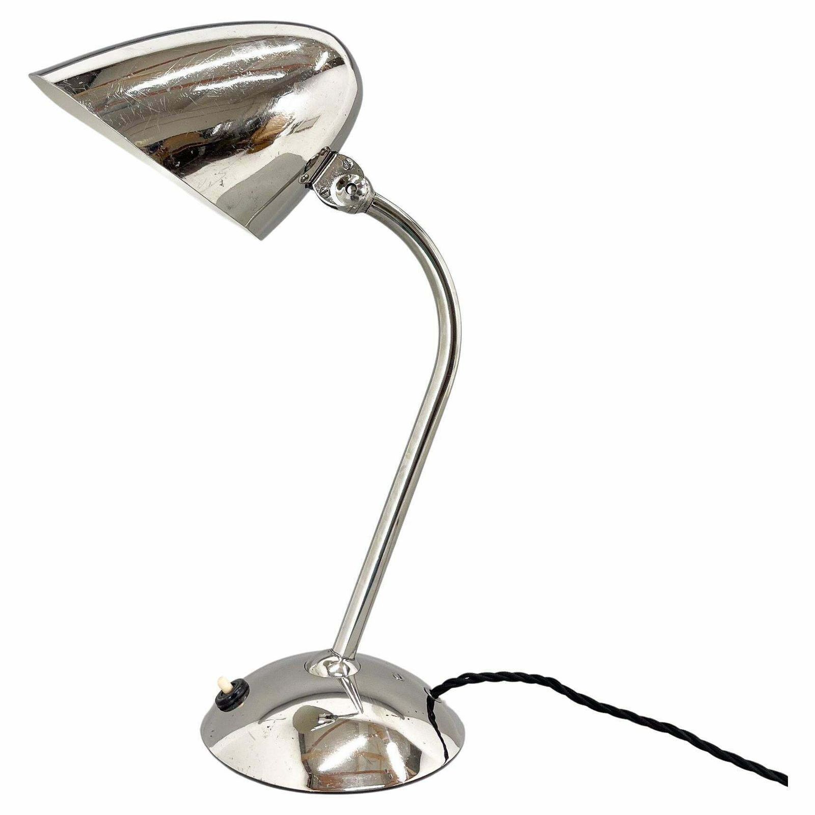 Functionalist / Bauhaus Flexible Table Lamp By Franta Anyz, 1930s