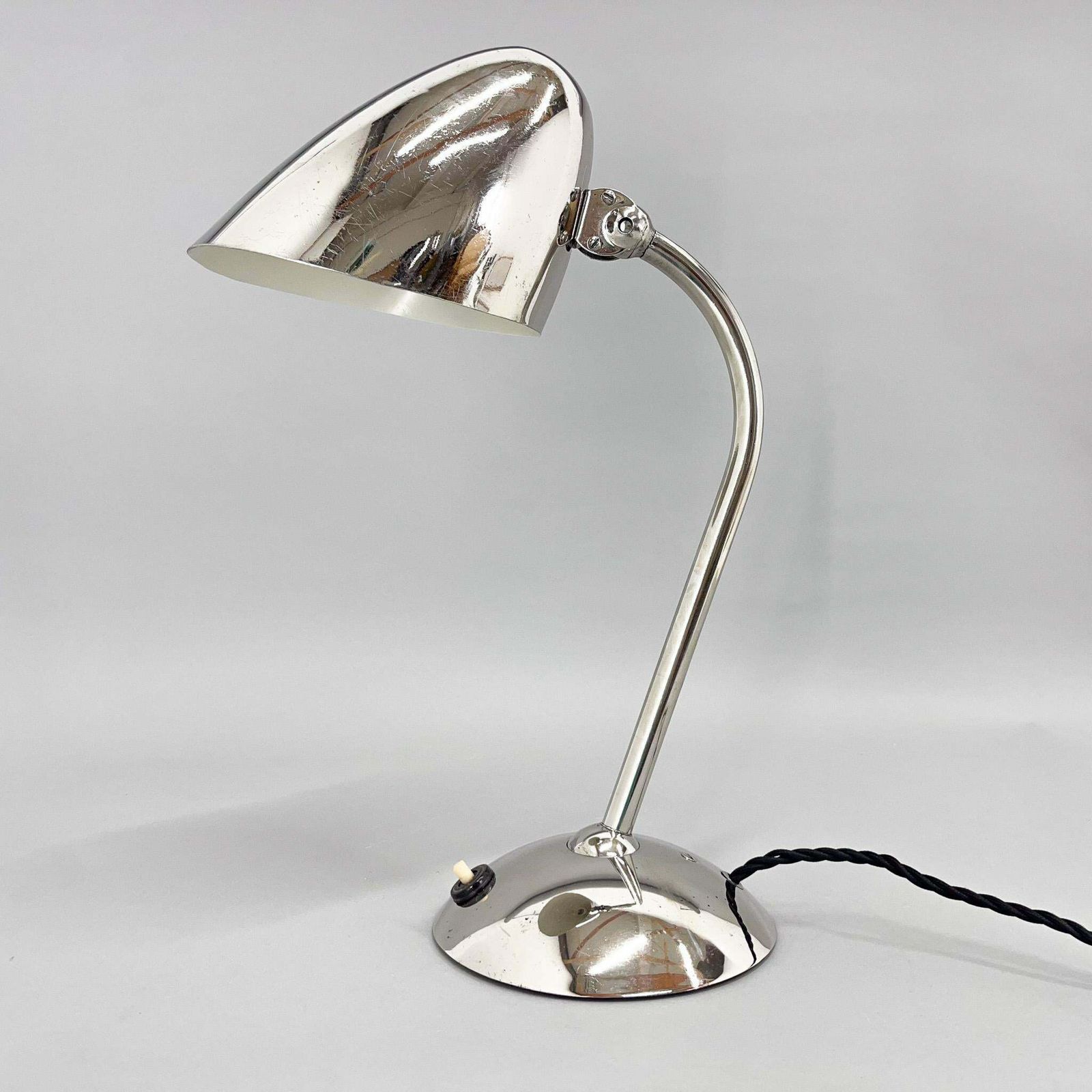 Functionalist / Bauhaus Flexible Table Lamp By Franta Anyz, 1930s photo Lighting