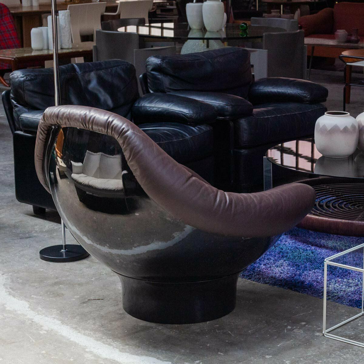 Rodica Lounge Chair By Mario Brunu For Comfort Italy, 1968 photo Furniture
