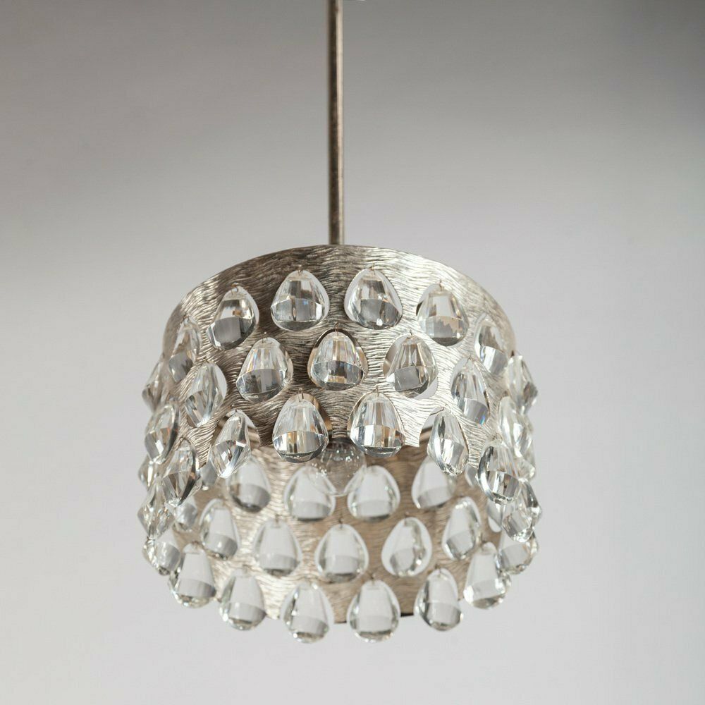 Lighting Silver Plated Chandelier By Palwa, 1970s photo