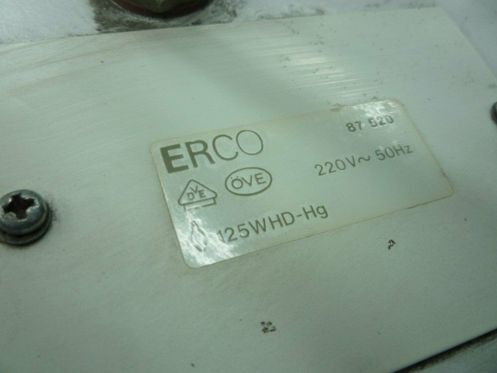 Industrial Ceiling Lamp From Erco, 1960s photo vintage