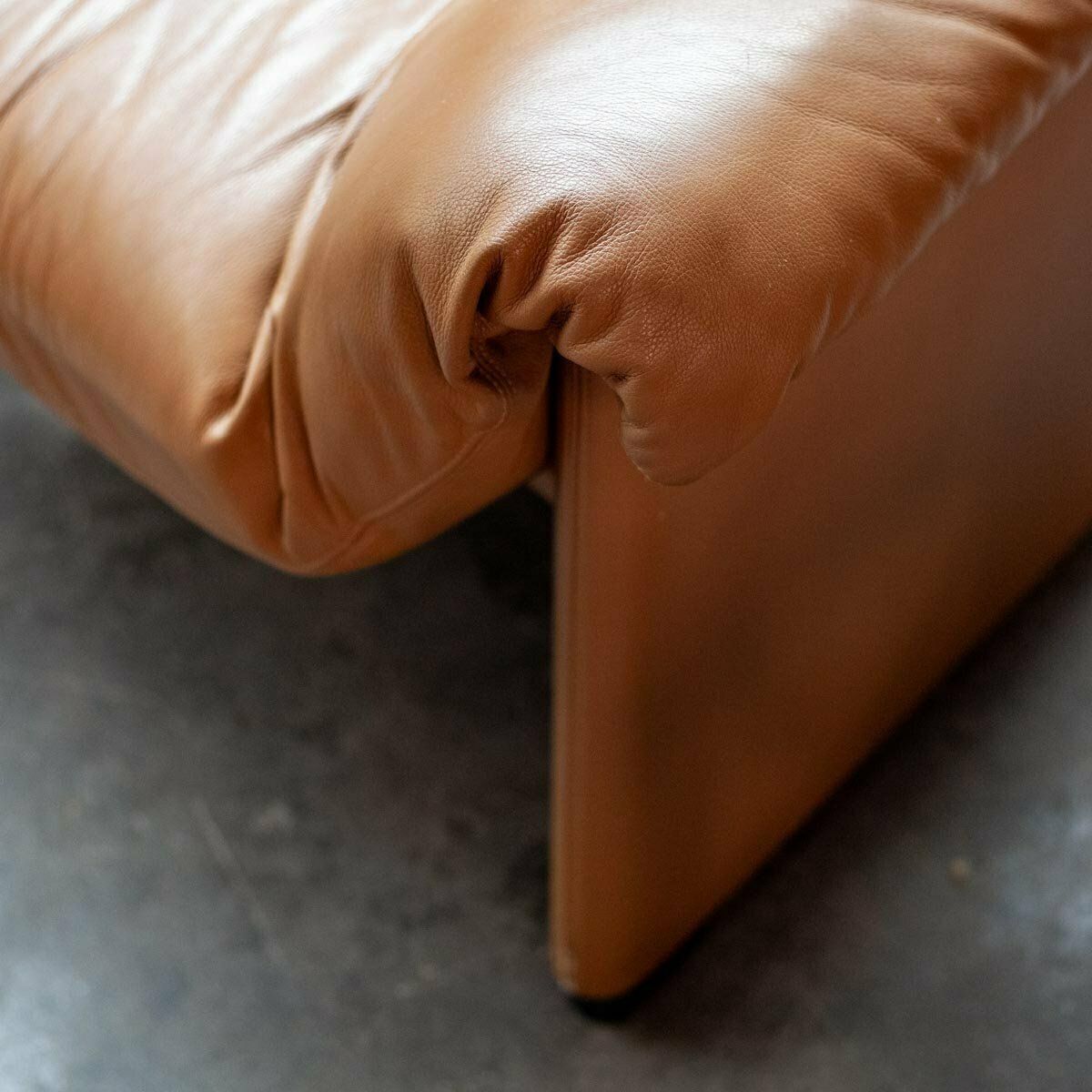 Leather Palmaria Easy Chair By Vico Magistretti For For Cassina, 1995 photo vinterior