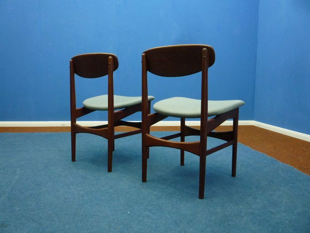 Teak Chairs By Arne Hovmand Olsen For Jutex, 1950s, Set Of 2, Set Of 2 photo Furniture