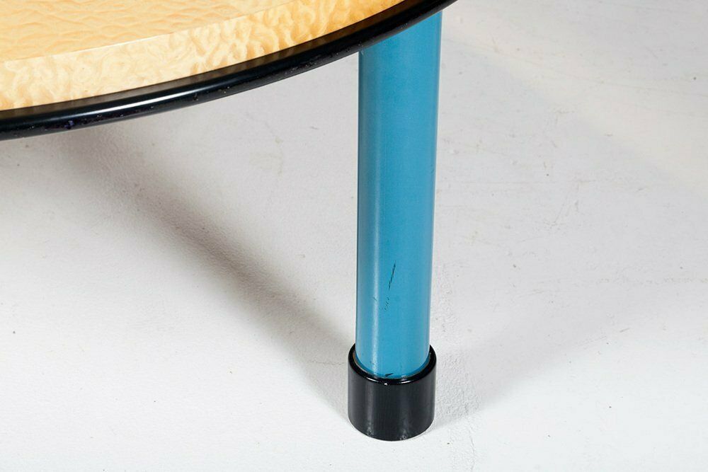 Large 3 Legged Dining Table By Ettore Sottsass & Marco Zanini For Franz Leitner, 1986 photo for sale