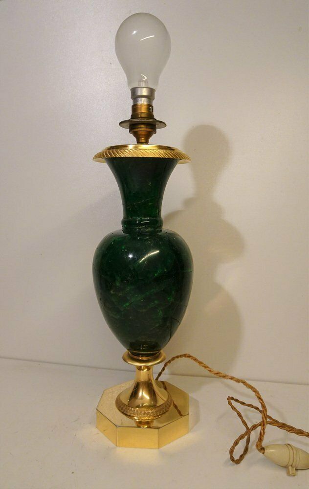 Mid Century French Neoclassical Table Lamp Attributed To Pierre Giraudon For Art Lux photo furniture