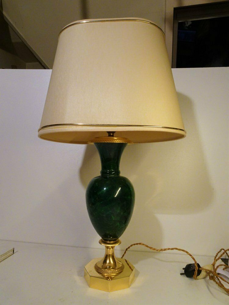 photo buy Mid Century French Neoclassical Table Lamp Attributed To Pierre Giraudon For Art Lux