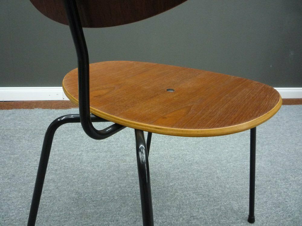 Teak Chair By Hans Bellmann For Domus Schwaikheim, 1960s photo vintage