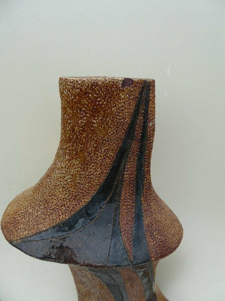 Large Ceramic Vase By Luis Ferreira Da Silva, Portugal, 1960s (73 Cm) photo for sale