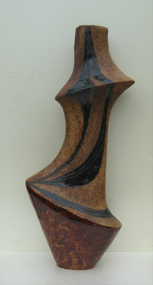 photo vintage Large Ceramic Vase By Luis Ferreira Da Silva, Portugal, 1960s (73 Cm)