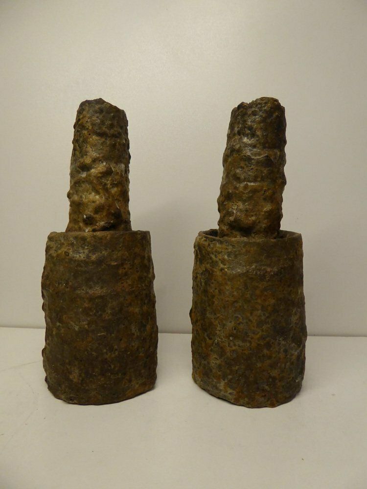 Brutalist Centrepiece Vase And Candlesticks By Pia Manu, Belgium, 1960s, Set Of 3 photo 968.0