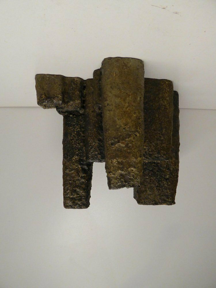 photo vinterior Brutalist Centrepiece Vase And Candlesticks By Pia Manu, Belgium, 1960s, Set Of 3