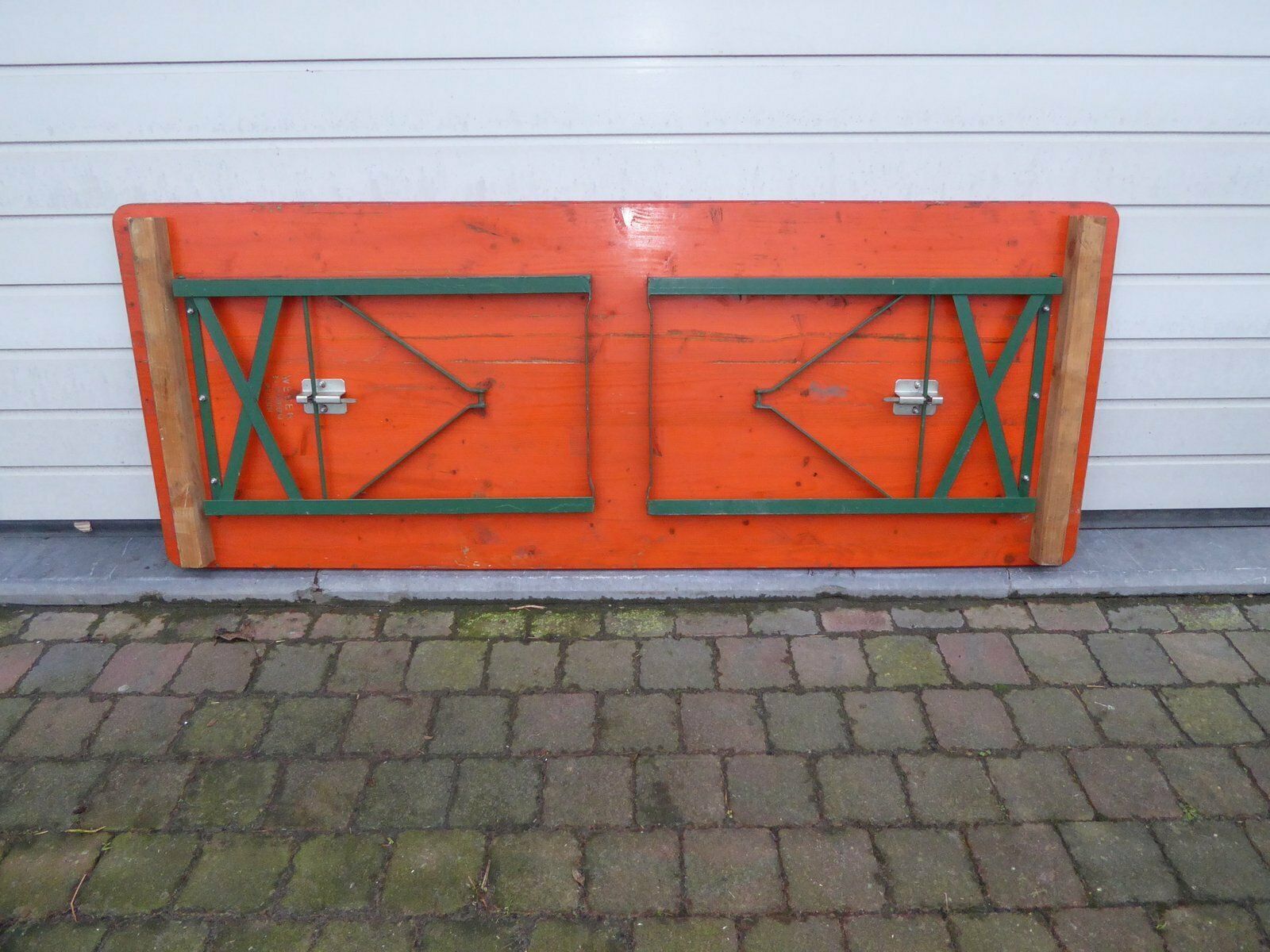 Large Industrial Folding Table From Weber, 1970s photo for sale