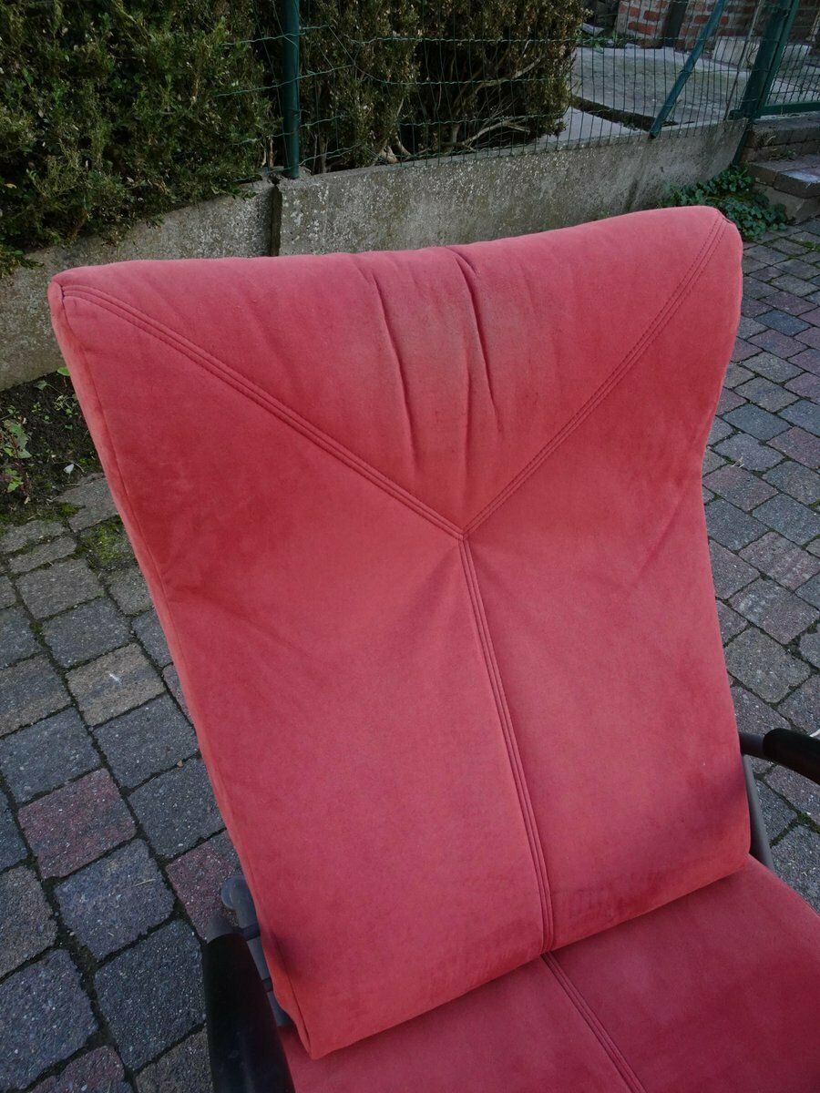323.0 Italian Postmodern Pink Lounge Chair By Bonald For Goraco, 1980s photo