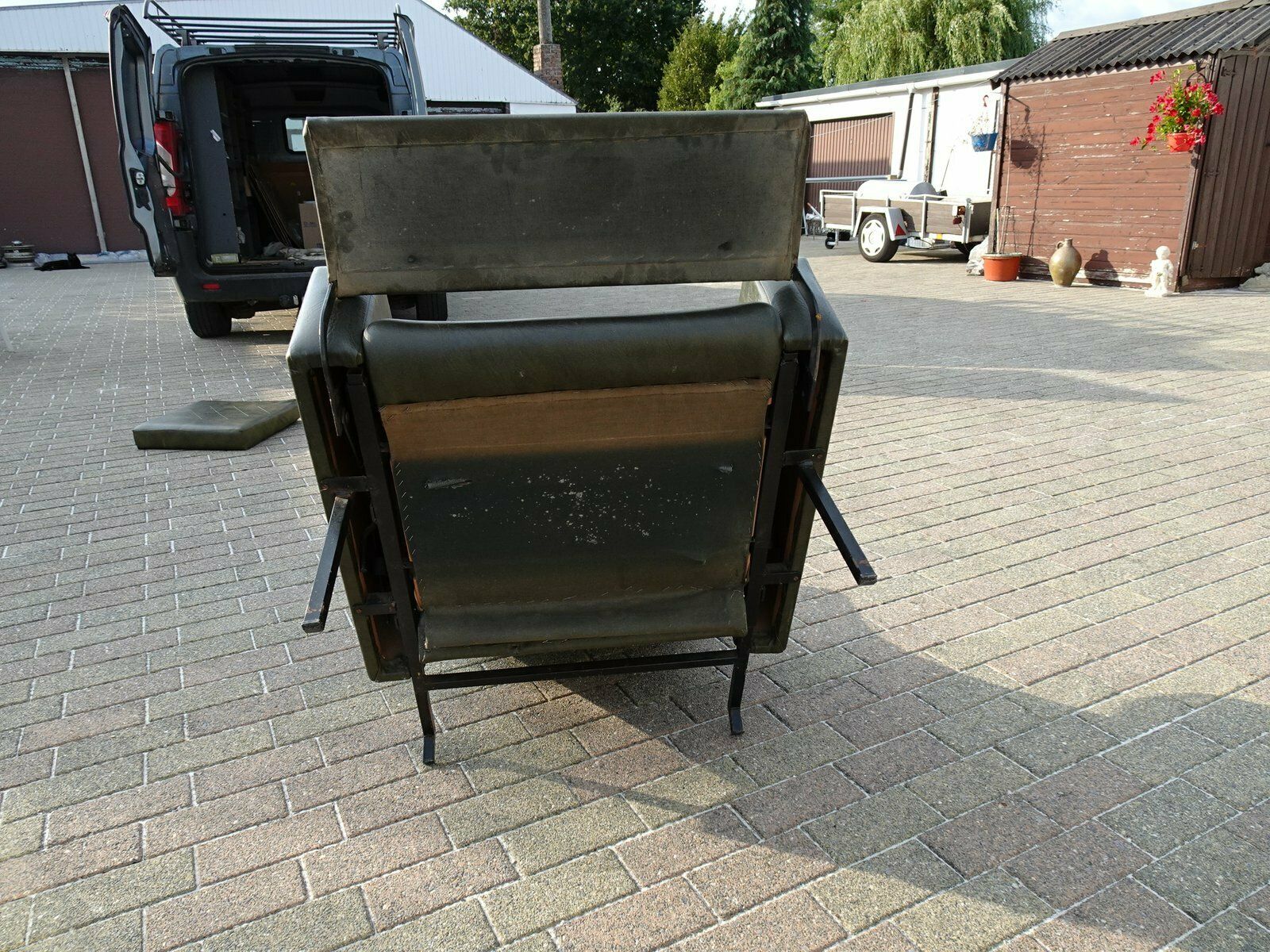 Trelax Lounge Chair By Pierre Guariche For Meurop, Belgium photo vintage