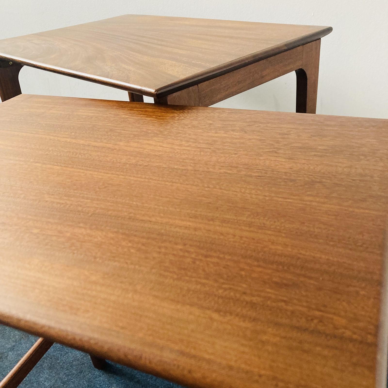 Mid Century Danish Nesting Side Tables photo Furniture