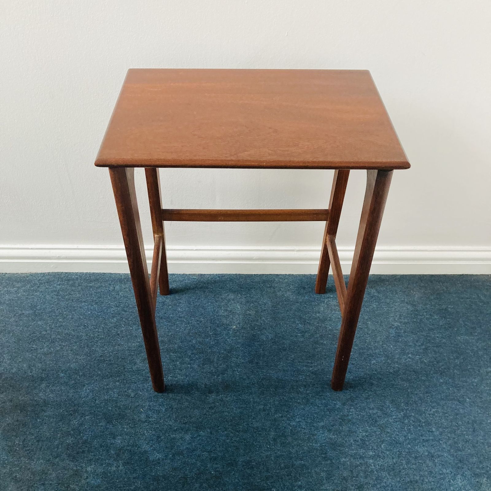 photo for sale Mid Century Danish Nesting Side Tables