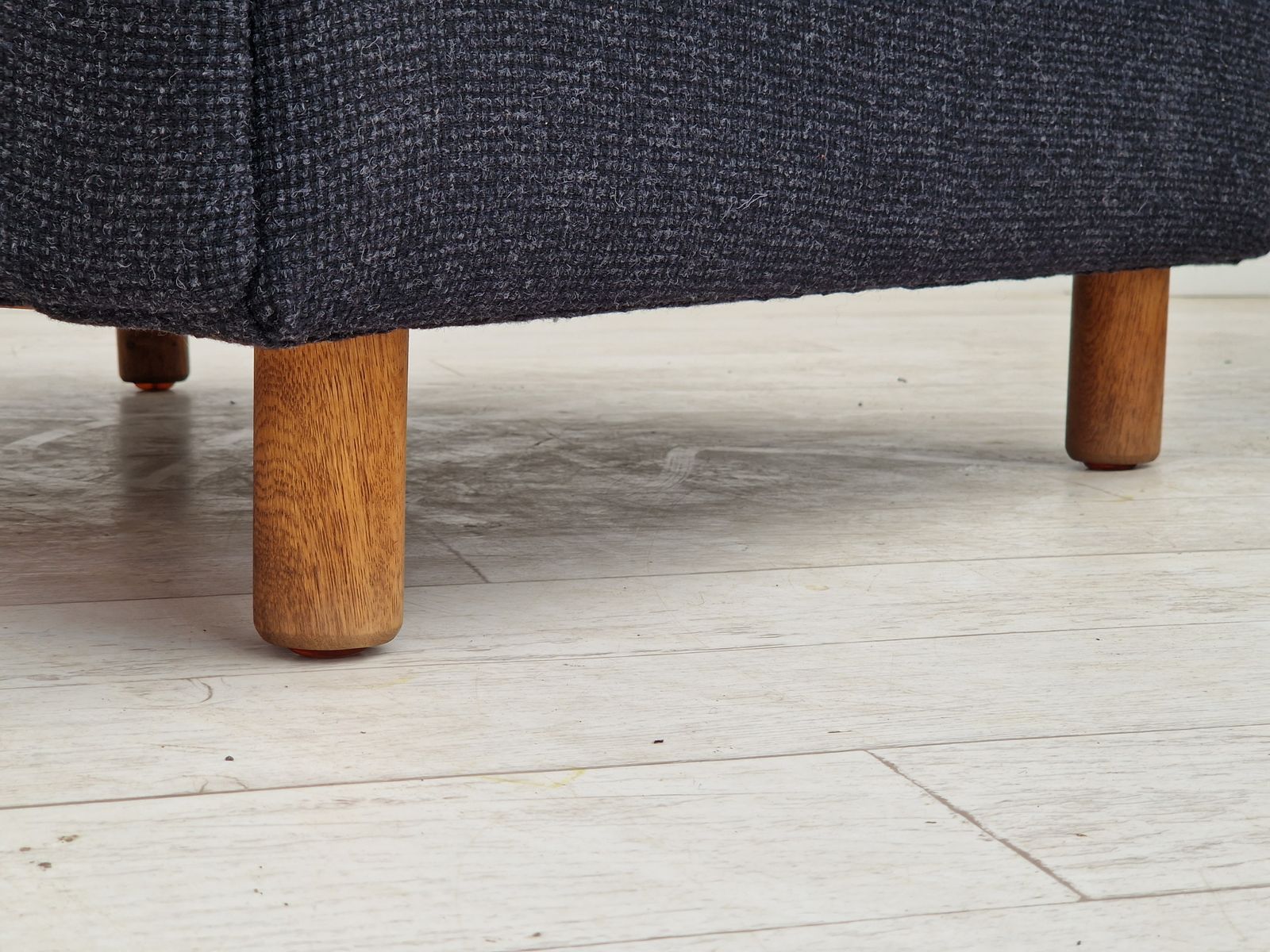 1970s, Danish Design By H.J. Wegner, Reupholstered Armchair, Model Ge300. photo vinterior