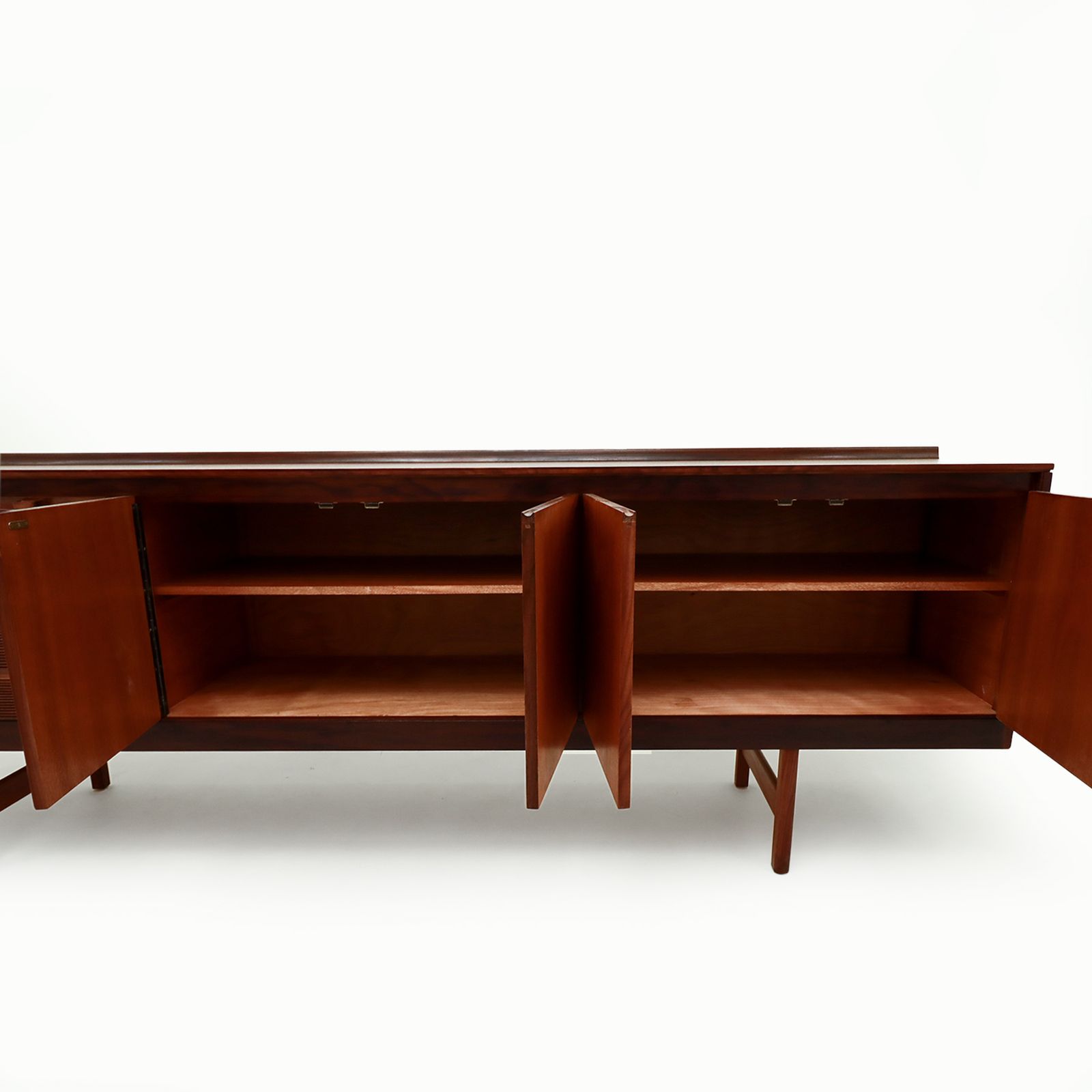 Large Vintage Robert Heritage Mid Century Teak, Afromosia And Sapele Sideboard photo vintage