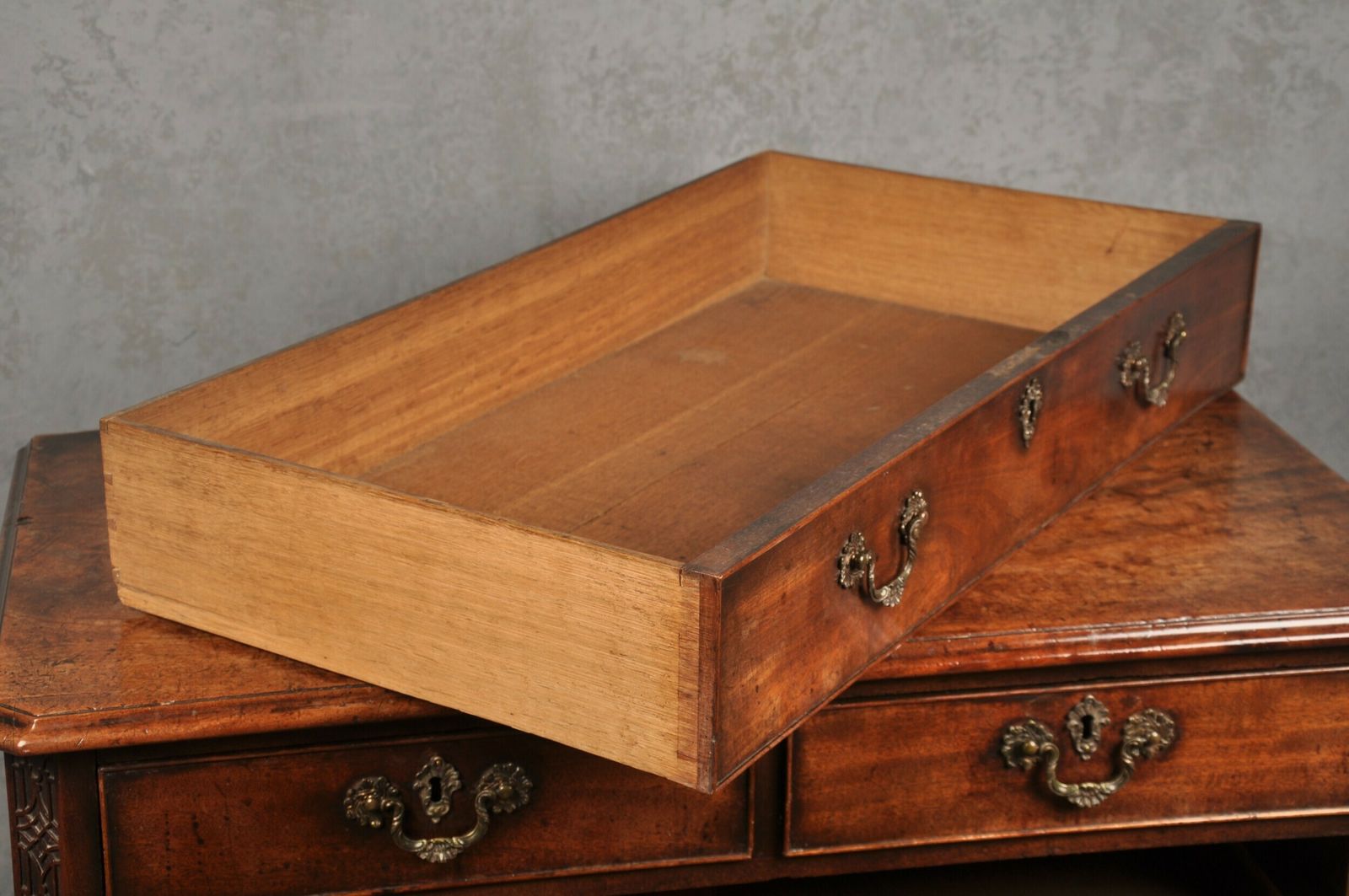 Fine 18th Century Mahogany Chippendale Chest Of Drawers photo buy