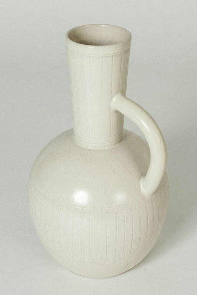 Modernist Floor Vase By Andersson & Johansson For Höganäs, 1940s photo for sale