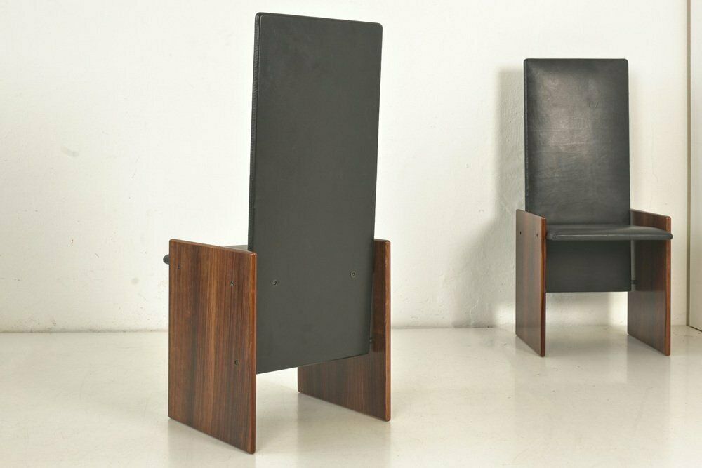 Furniture Kazuki Dining Chairs By Kazuhide Takahama For Gavina, Italy, 1968, Set Of 6 photo